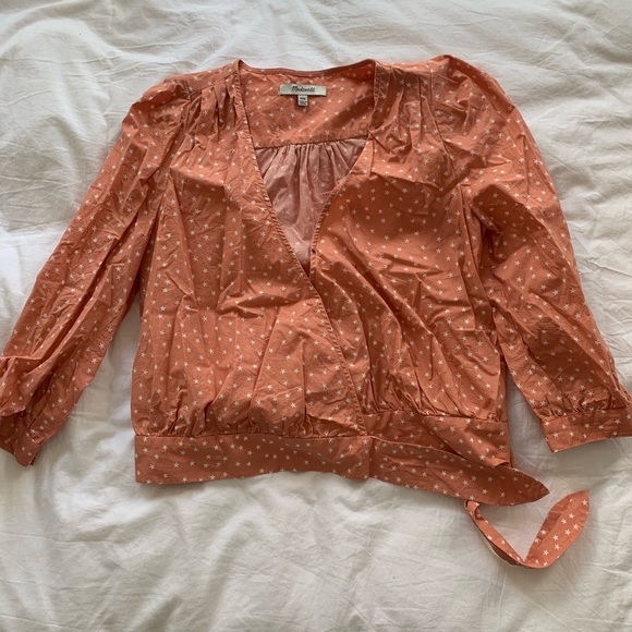 Madewell Wrap Top in Starscatter XXS - Picture 5 of 6
